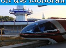Ride up front on the monorail at Disneyland