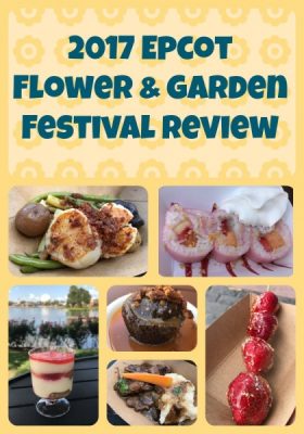 Epcot Flower and Garden Festival Outdoor Kitchen Food Booths Review