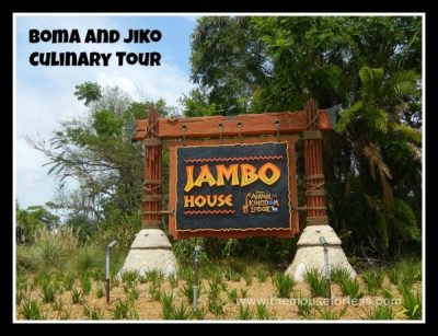 Boma and Jiko Culinary Tour