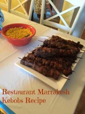 Restaurant Marrakesh Kebobs Recipe