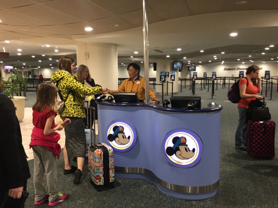 Magical Express Check-In Desk