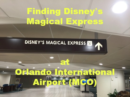 Finding Disney's Magical Express at Orlando International Airport (MCO)