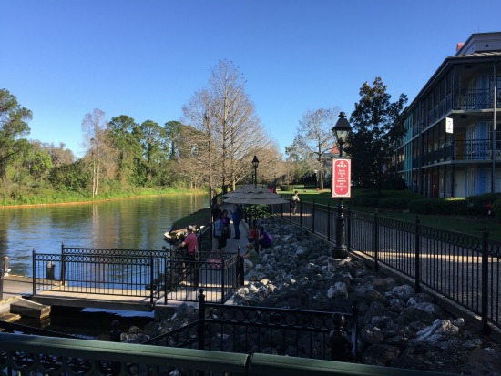 Port Orleans French Quarter Boat Dock