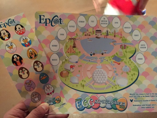 Eggstravaganza Map and Stickers