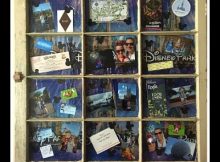 Disney Window Frame souvenirs