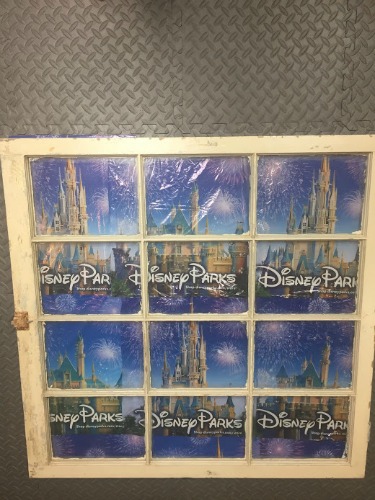 Disney Window Frame souvenirs