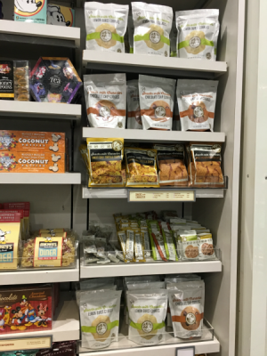 Disney World Food Allergy snack display Disney allergy snacks