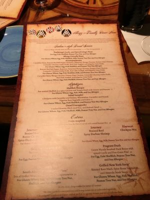 Disney World with food allergies, allergy friendly menu