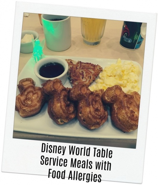 Disney World Allergy friendly mickey waffles