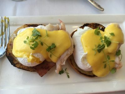 Lobster Eggs Benedict at California Grill Brunch