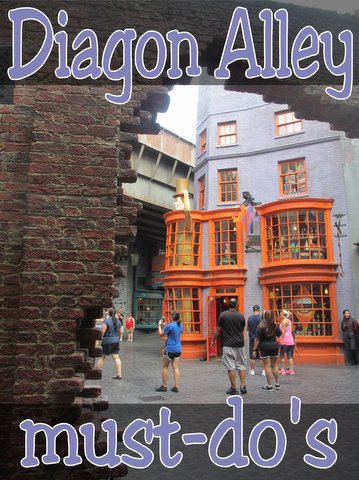 Diagon Alley must-do's