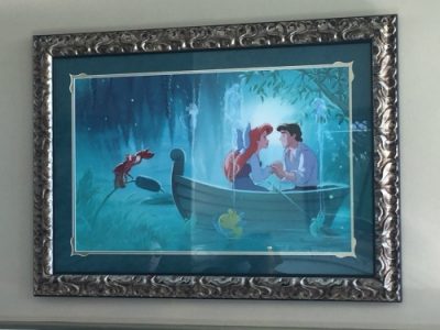 Painting of Ariel and Eric