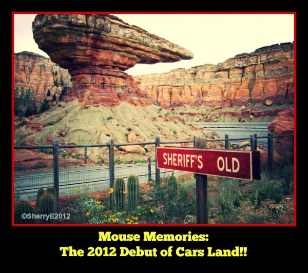 Cars Land opening 2012