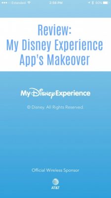 My Disney Experience Review