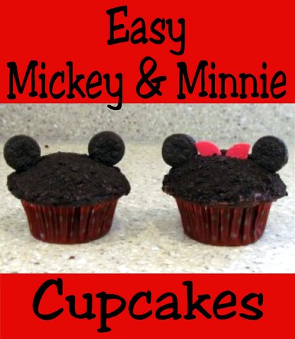 Mickey cupcakes
