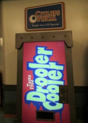 Great Details in the Monsters, Inc. Queue