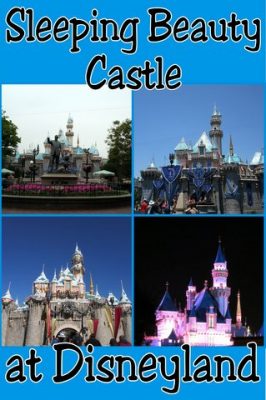 Sleeping Beauty castle at Disneyland