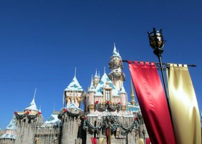 Sleeping Beauty castle at Disneyland