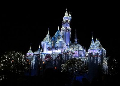 Sleeping Beauty castle at Disneyland