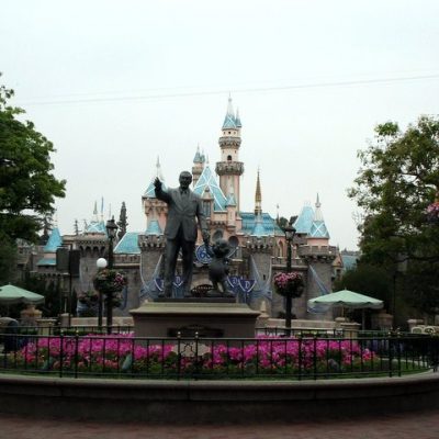 Sleeping Beauty castle at Disneyland