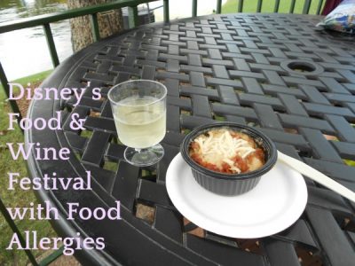 Epcot Food and Wine Festival Food Allergy Tips