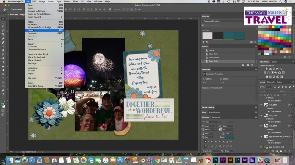 Digitally Scrapbooking