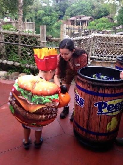 Charlie trick or treating