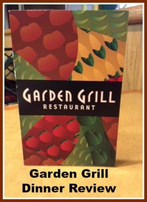 Garden Grill Dinner Review