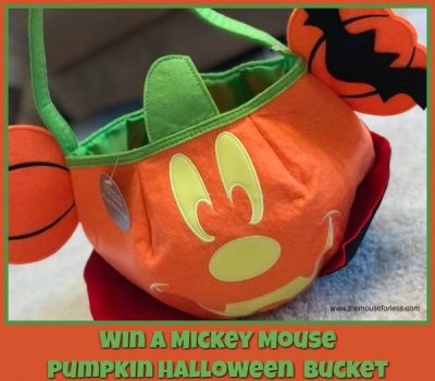 Mickey Mouse Pumpkin Halloween Bucket Contest