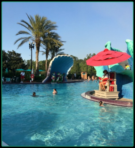 Fall is a great time to swim at any of the Walt Disney World Resort pools!