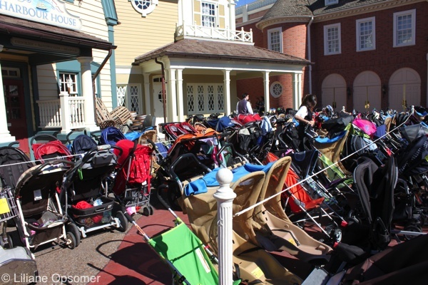 Strollers at Walt Disney World