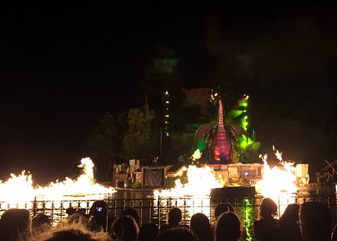 New Fantasmic at Disneyland