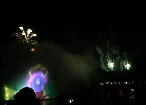 New Fantasmic at Disneyland