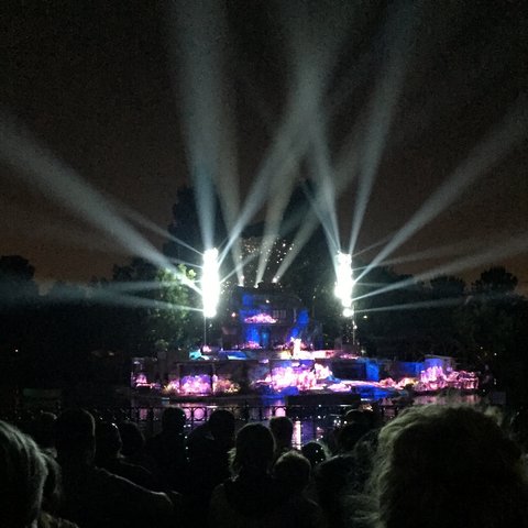 New Fantasmic at Disneyland