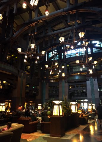 Renovated Grand Californian Hotel