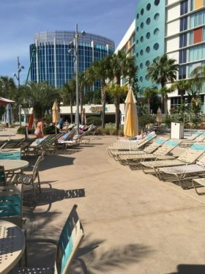 Cabana Bay pool area