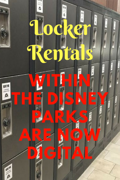 Renting a Locker at Walt Disney World