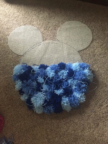 Mickey Head Rug