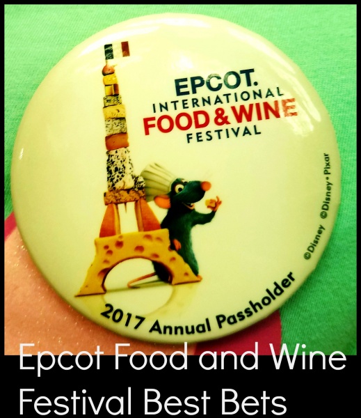Epcot Food and Wine Festival button