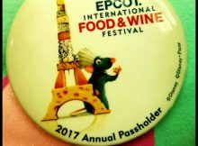 food and wine button