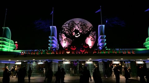 California Adventure gets spooky at night