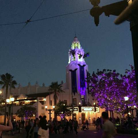 California Adventure gets spooky at night