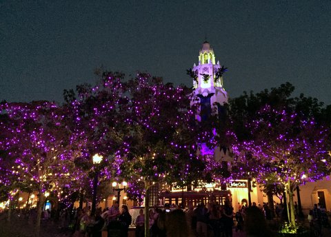 California Adventure gets spooky at night