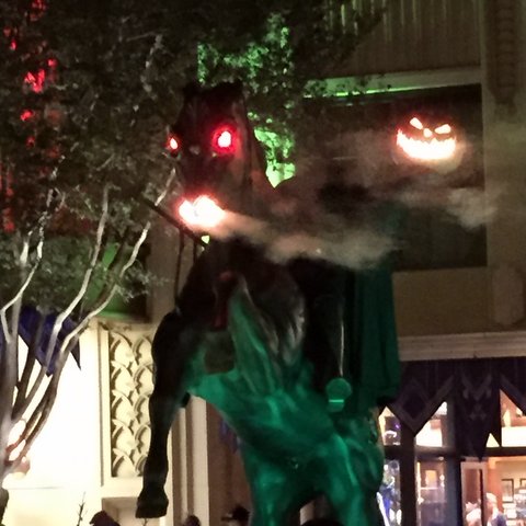 California Adventure gets spooky at night