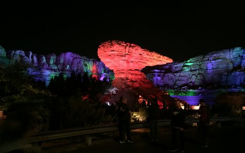 California Adventure gets spooky at night