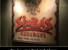 Discount while dining at Animal Kingdom Lodge