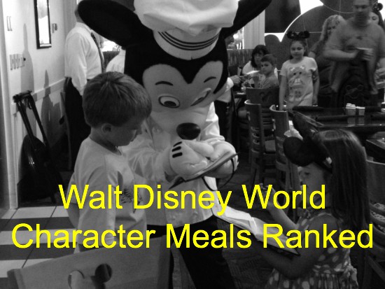 Walt Disney World Character Meals Ranked