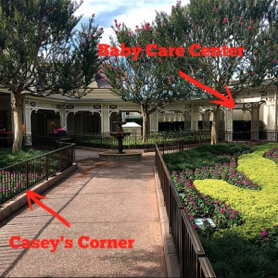 Magic Kingdom Baby Care Center Location