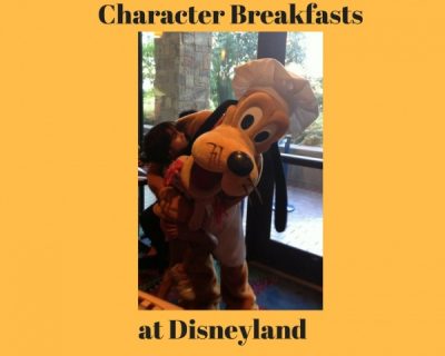 Character Breakfasts