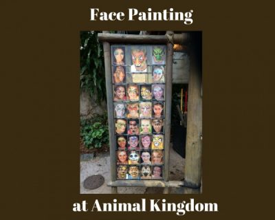 Face Painting at Disney's Animal Kingdom 